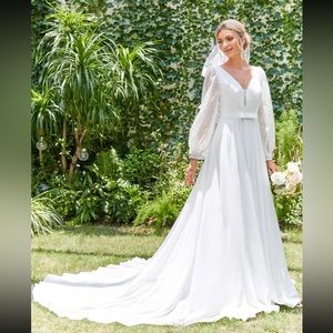 Brand new Wedding dress, perfect for pictures.